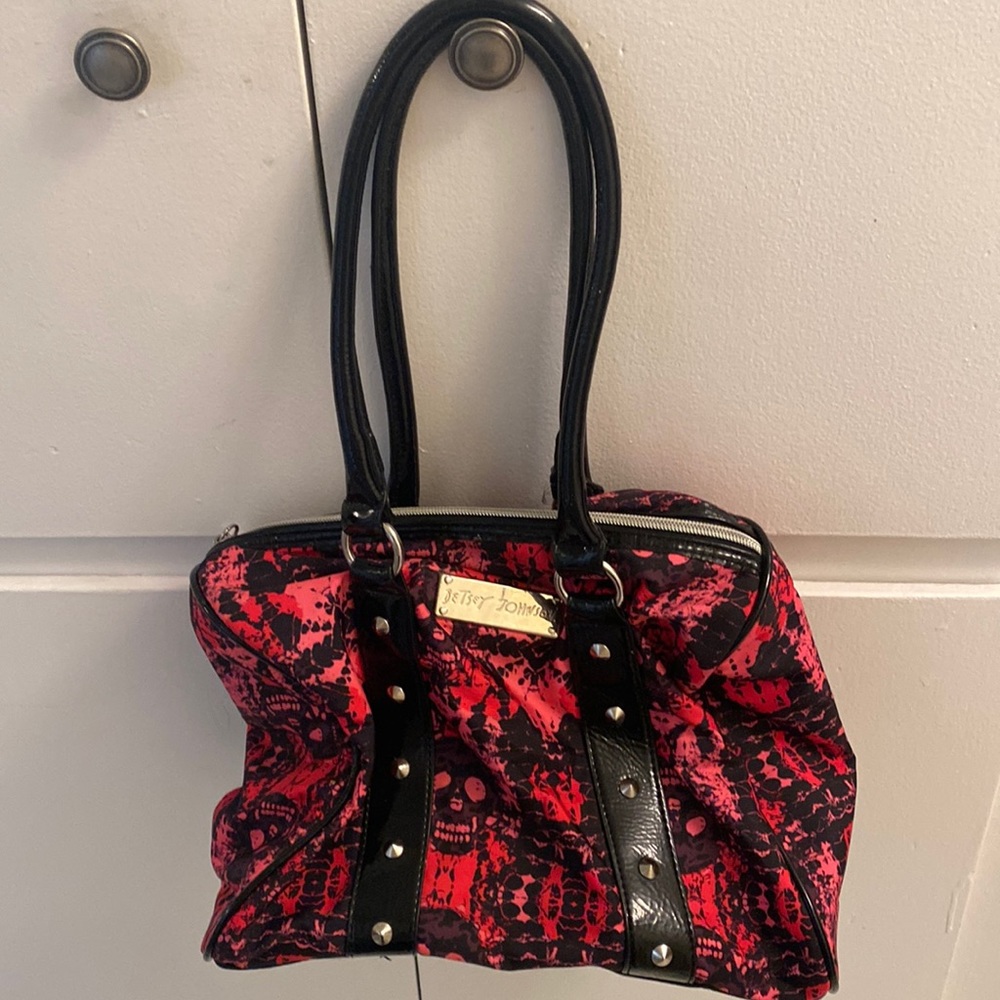 Pink Betsey Johnson  purse